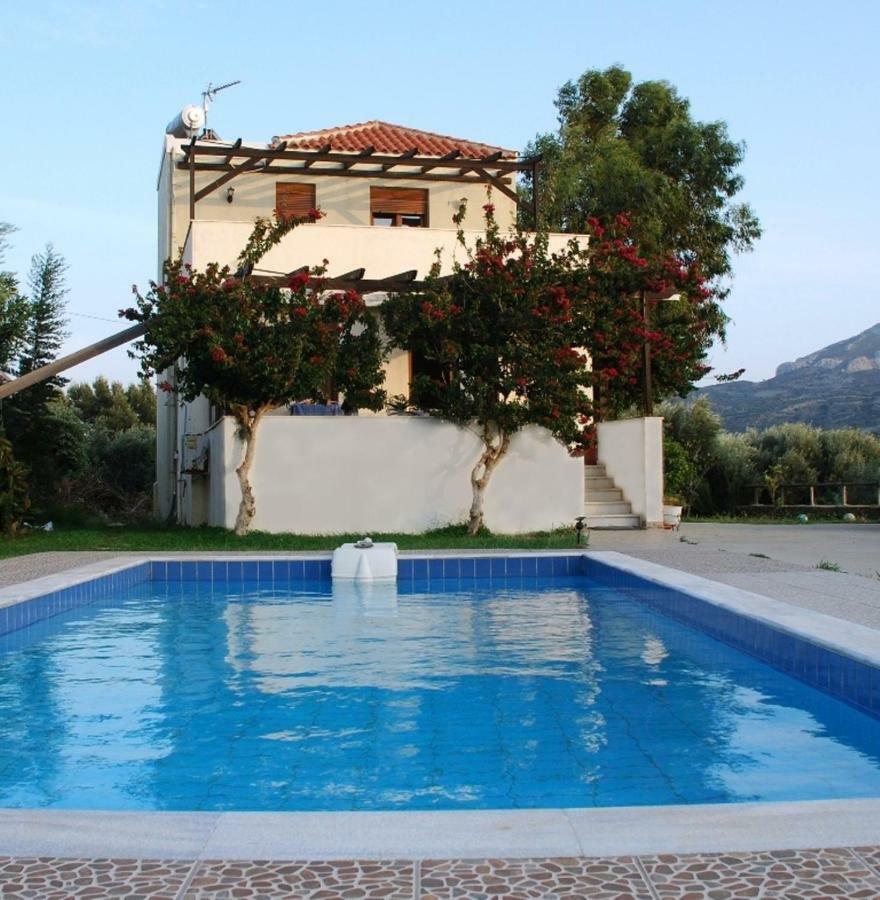Villa With A Pool In Lefkogia Lefkogeia Esterno foto